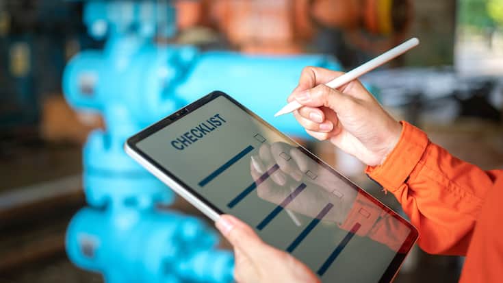 Digitale Checkliste