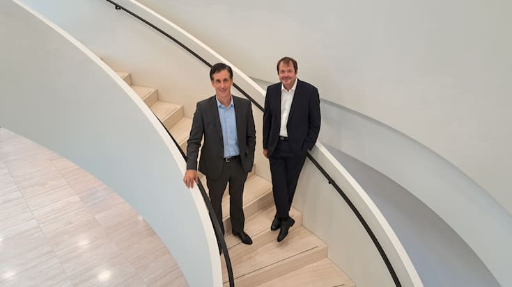 Clemens Markstein (Baloise), Jürg Wittwer (TCS)