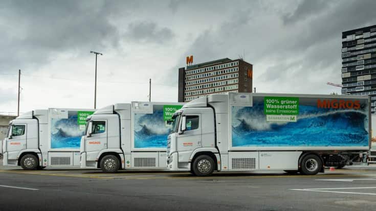 Wasserstoff LKW