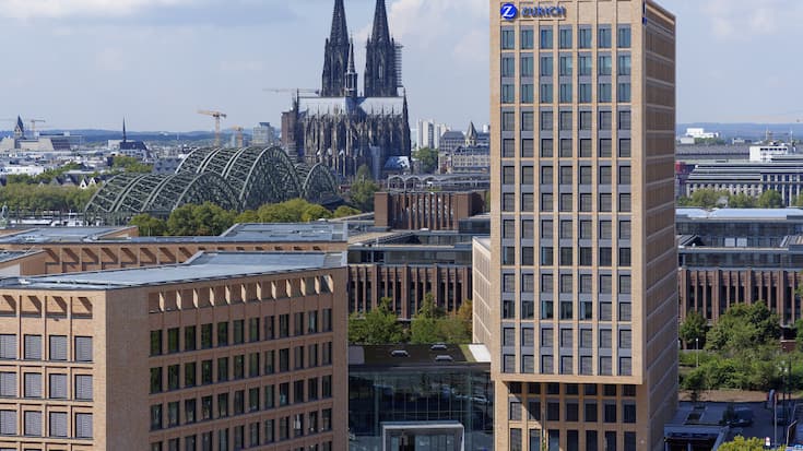 Gebäude der Zurich in Köln