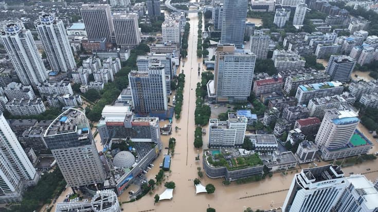 Unwetter China