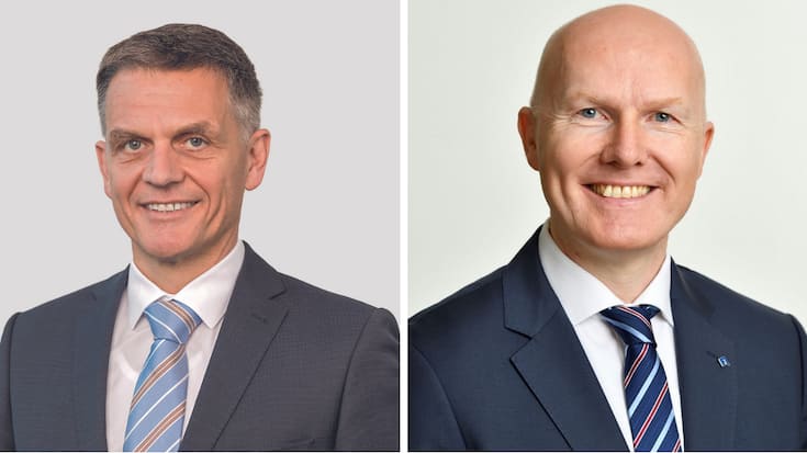 Helvetia-CTO Achim Baumstark - Alexander Bockelmann, CTO der Baloise Group