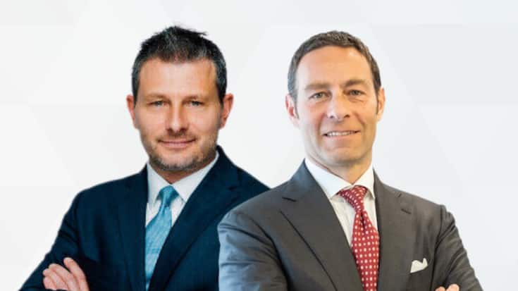 v.l.: André Thali und Pietro Martorella, Axa Investment Managers