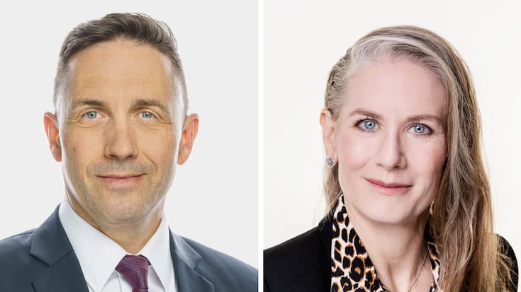 Christian Zoss, Avadis Vorsorge AG und Claudia Emele, Avadis Anlagestiftungen