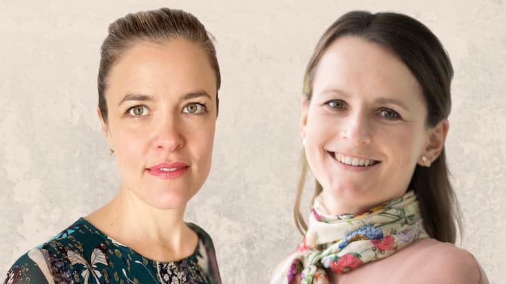 Marie-Claire Haag  (li), Claudia Menzi, beide Generali Schweiz