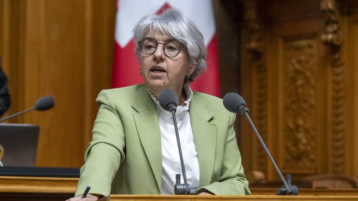 Elisabeth Baume-Schneider - SCHWEIZ SESSION NATIONALRAT