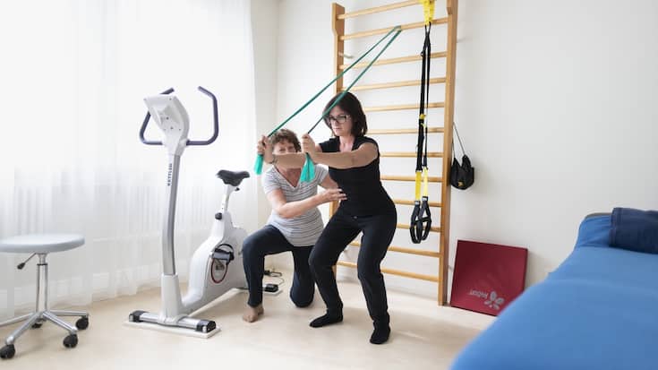 Physiotherapie - Physiotherapeutin
