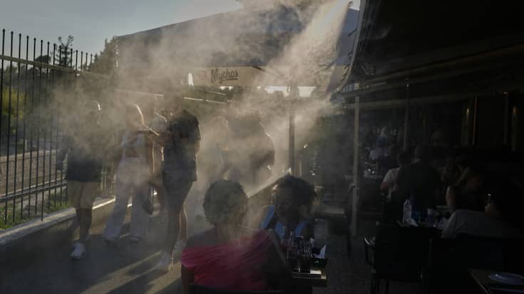 Hitzewelle Griechenland