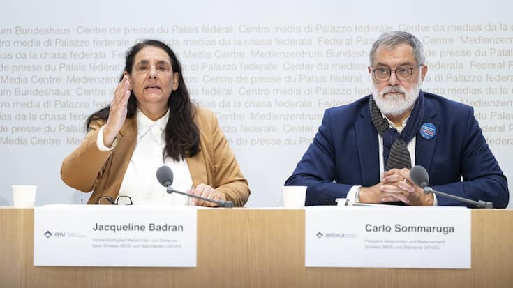 Jacqueline Badran & Carlo Sommaruga