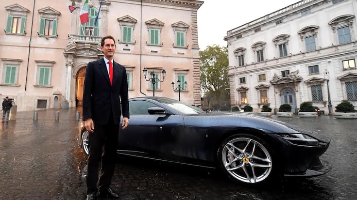 Ferrari President John Elkann 