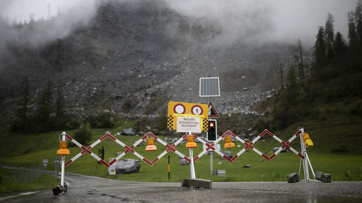 SWITZERLAND BRIENZ LANDSLIDE