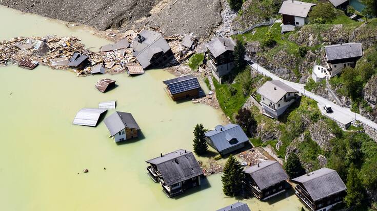 SCHWEIZ BERGSTURZ BLATTEN