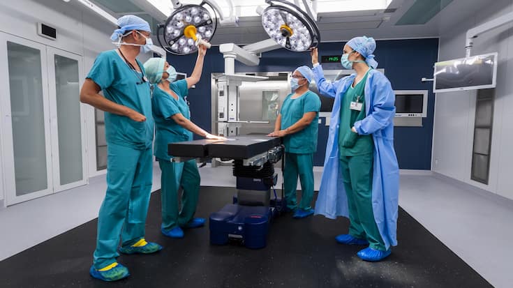 SCHWEIZ UNIVERSITAETSSPITAL CHUV OPERATIONSSAAL