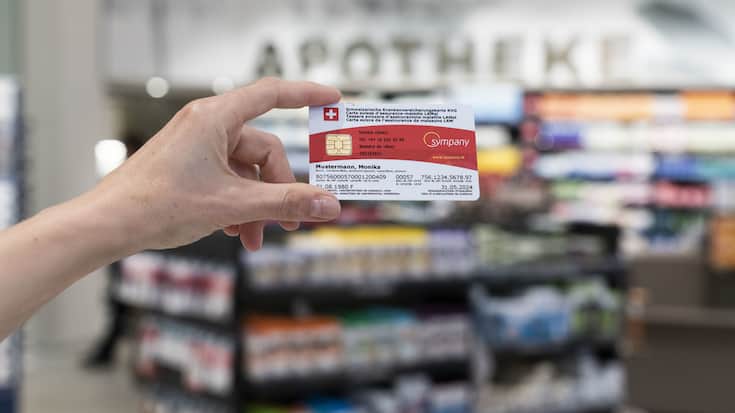 Schweiz Karte Versicherung Sympany