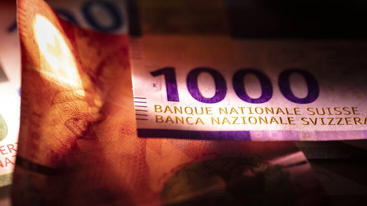 SCHWEIZ GELD BANKNOTE