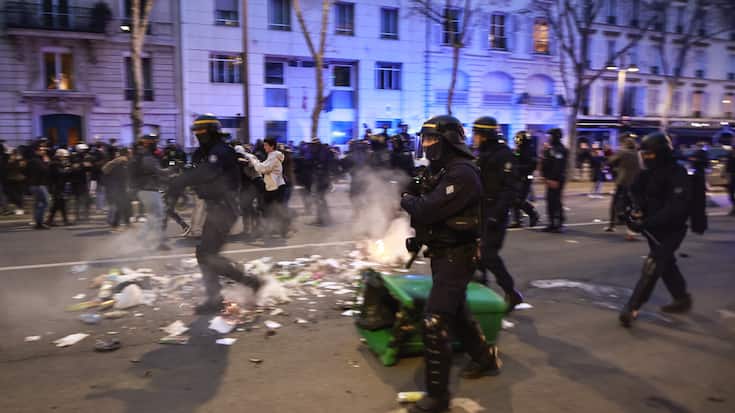 FRANCE PENSIONS PROTEST PARIS