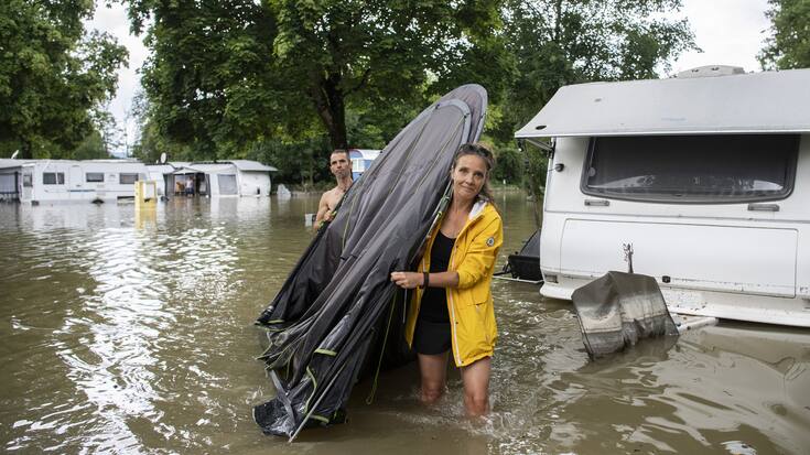 SCHWEIZ HOCHWASSER OTTENBACH