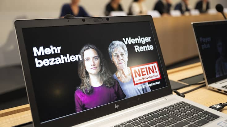 SCHWEIZ MK SGB GEGEN DIE PENSIONSKASSEN-REFORM