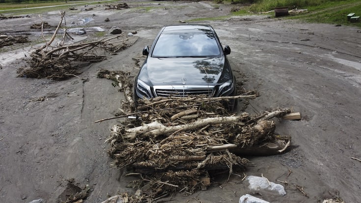 SCHWEIZ UNWETTER MISOX