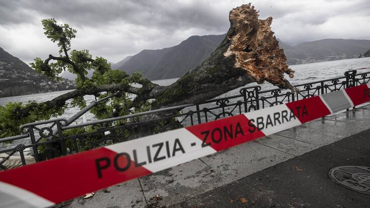 SCHWEIZ TESSIN HOCHWASSER