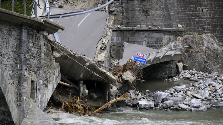 SCHWEIZ UNWETTER TESSIN