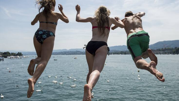 SCHWEIZ SOMMER ZUERICHSEE
