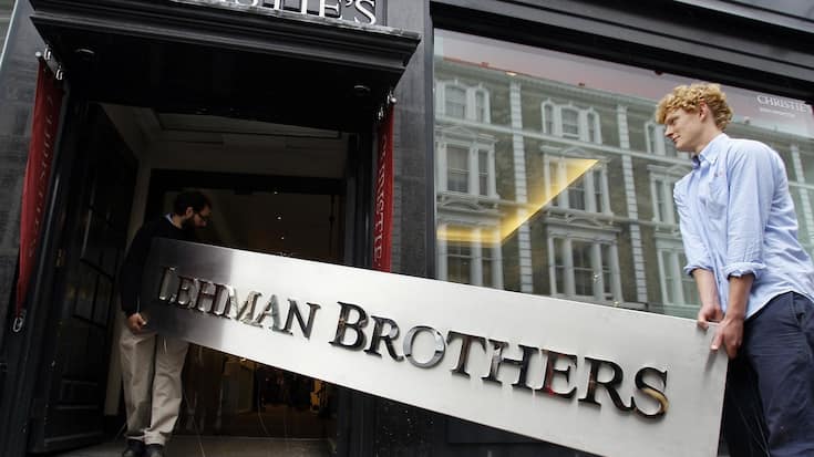 GROSSBRITANNIEN FINANZKRISE LEHMAN BROTHERS AUKTION
