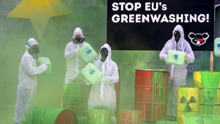 Greenwashing - Proteste dagegen nehmen zu