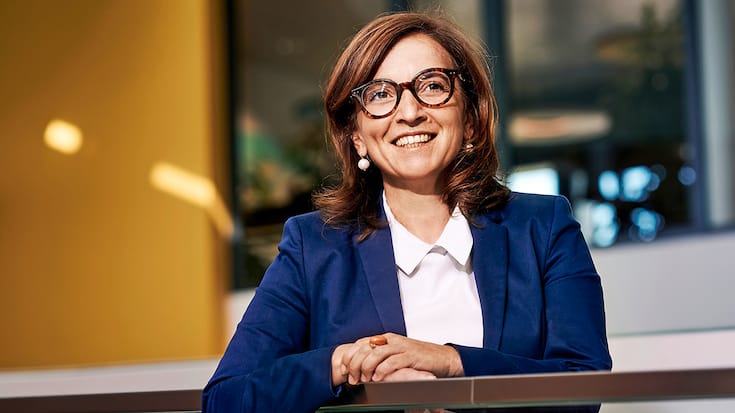 Philomena Colatrella, CEO CSS, HauptgebA$?ude Luzern, Restaurant