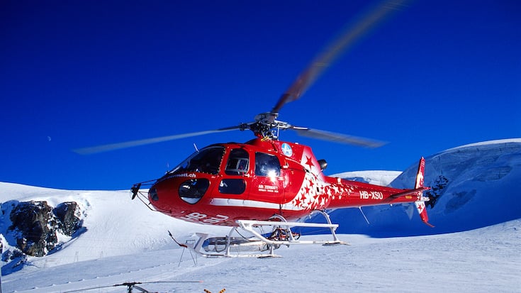 Blog Stadt - Berg einfach Sarah Rüegger Air Zermatt Rettungs-Helikopter