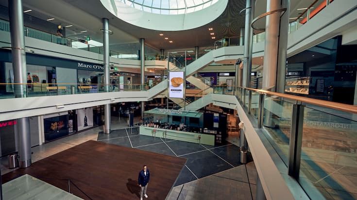 2020 Rageth Clavadetscher, CEO Glatt Zentrum, Wallisellen, Stillstand wegen des Corona Virus, 2020, Fotos, Geri Born