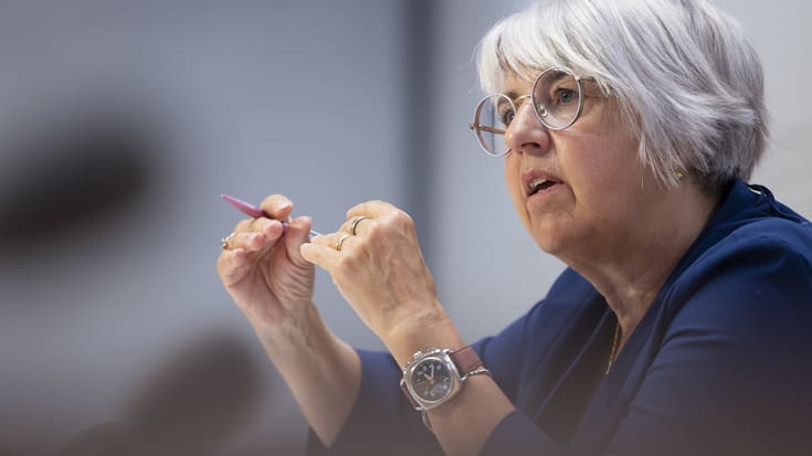 Gesundheitsministerin Elisabeth Baume-Schneider