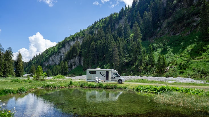Wildcampen in der Schweiz - mit Wohnmobil oder Zelt