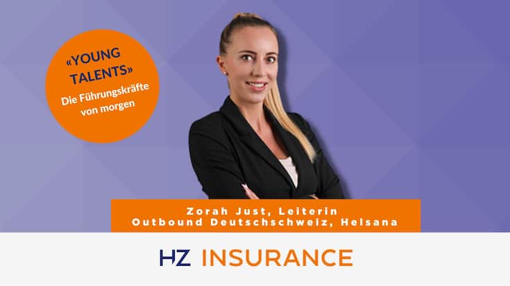 Young Talent Zorah Just, Leiterin Outbound Deutschschweiz Helsana