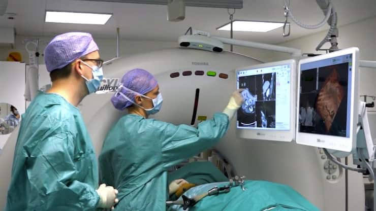 Leberkrebs Operation GPS Leberzentrum Inselspital Bern