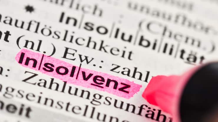 Insolvenz - Firmenpleite