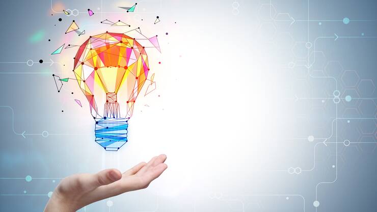 Innovation Glühbirne