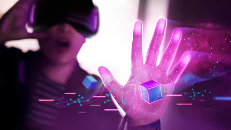 Metaverse - virtuelle Realität - VR - AR