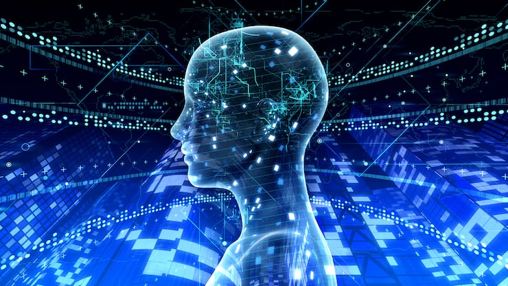 Smart City Surveillance Spy-Cam Network Technology 3D illustrati