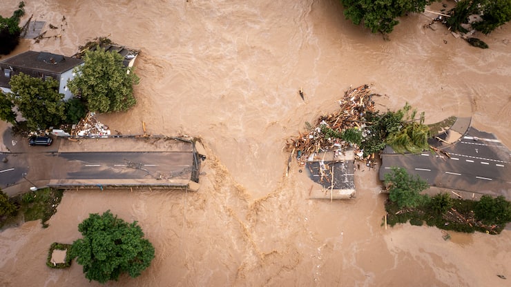 Unwetter - Überschwemmung