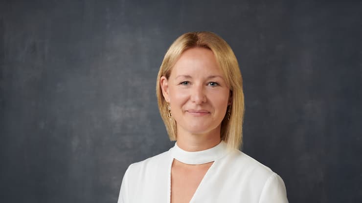 Carolin Gabor, CEO des Swiss-Re-Daimler-Joint-Ventures Movinx