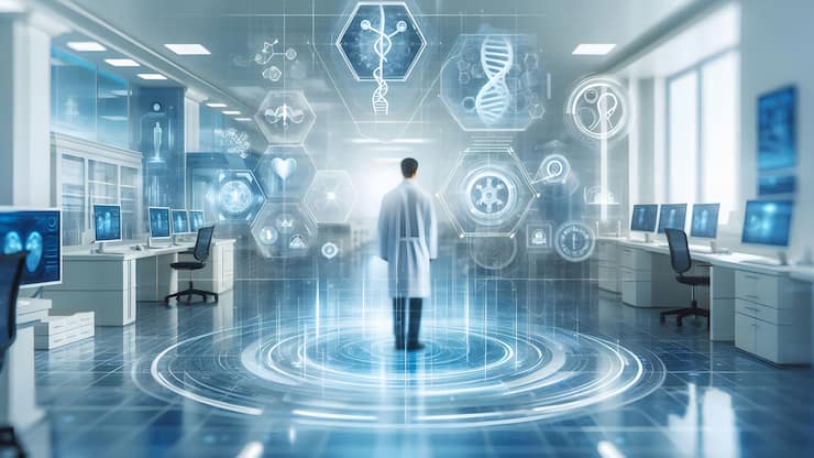 KI spielt beim medizinischen Fortschritt eine tragende Rolle.