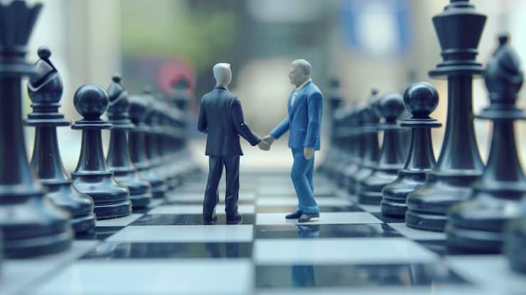 Übernahme - strategischer Schachzug