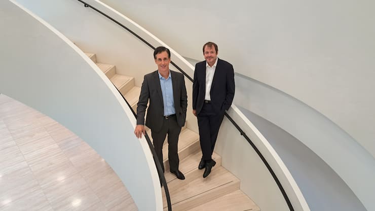 Clemens Markstein (Baloise), Jürg Wittwer (TCS)