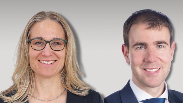 Angela Zeier und Florian Schreiber