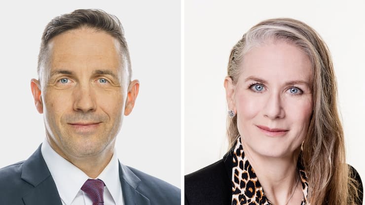 Christian Zoss, Avadis Vorsorge AG und Claudia Emele, Avadis Anlagestiftungen