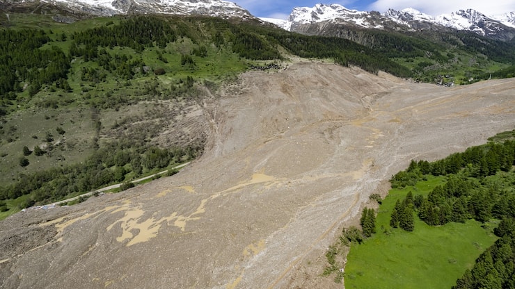 Blatten - Gletscherabbruch - Murgang