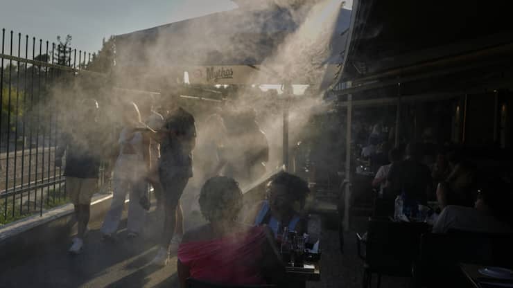 Hitzewelle Griechenland