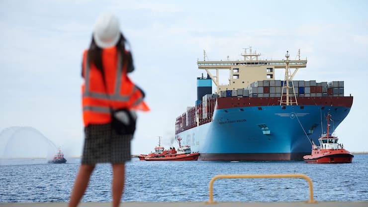 Containerschiff Maersk