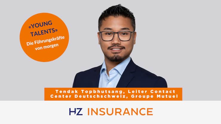 Tendak Topbhutsang setzt als Leiter Contact Center Deutschschweiz bei Groupe Mutuel auf hohe Servicequalität